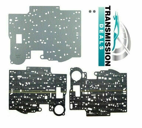 TH700 700R4 4L60 Valve Body Separator Plate TRANSGO & Gasket Set GM (1987-93)