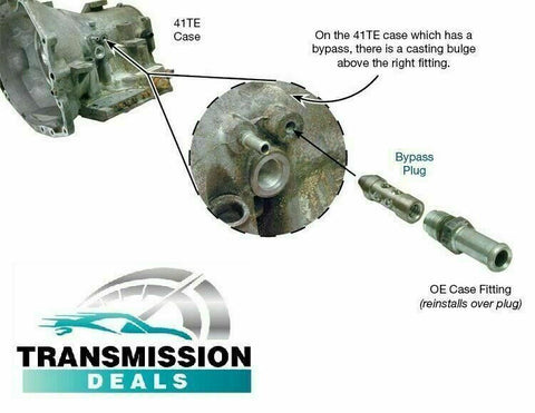 Bypass Plug, for 40TE, 41AE, 41TE, Sonnax Transmission