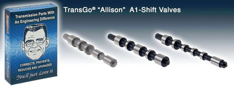 TransGO A1-Shift Valves 2001 - 2010 5 and 6 Speed Allison 1000 - 2400 series