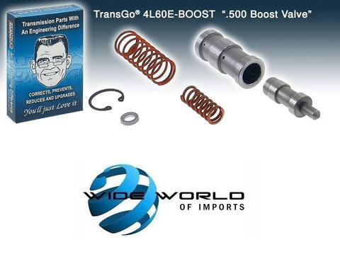 TRANSGO 4L60E-BOOST 4L60E .500 Valve & Bushing 1993-2007 Heavy Duty Boost 4L65E