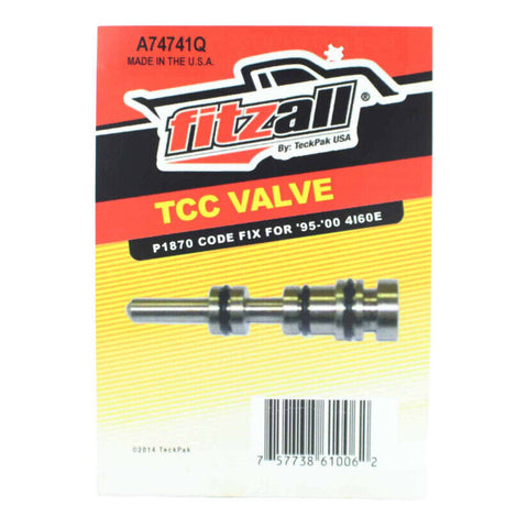 4L60E TCC Valve Code Fix 1996 -2000 Fitzall TeckPak GM Chevy GMC transmission