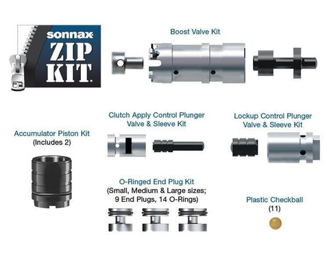 U140E U241E Valve Body Rebuild Kit Sonnax Zip Kit Toyota U140 U140F U240E
