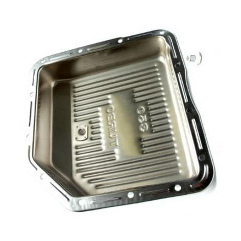 Transtar TMXTS-A44765D Oil Pan; Chrome, with Drain Plug THM350,THM350C (72-88)