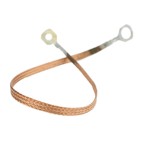 Universal 12" (30 CM) Copper Ground/Bonding-Strap Tin-Coated (Strap/Cable)