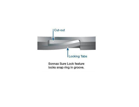 SNAP RINGG, E40D RETURN SPRING (SPIRAL RING) (SONNAX)