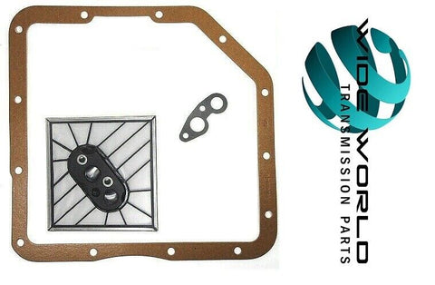 GM 350 Turbo Hydromatic Transmission Filter (Fiber Style) & Gasket Kit (1969-86)