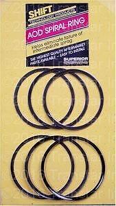 AOD AODE 4R70W Superior K010 Spiral Plus Ring Kit On Intermediate Sprag Retainer