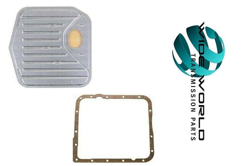 GM 700R4 700-R4 4L60 Automatic Transmission Filter Kit w/ cork Pan Gasket 82-93